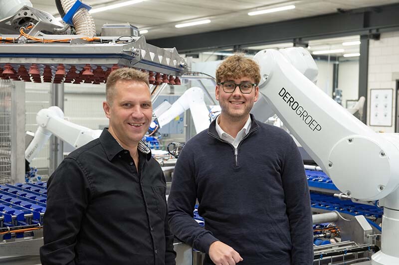 Corstiaan Verbeek en Jorn Dedel van DERO GROEP Nieuw-Vennep