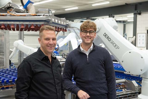 Corstiaan Verbeek en Jorn Dedel van DERO GROEP Nieuw-Vennep